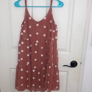 Small Pink Polka Dot Dress